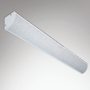 โคมหน้าพลาสติกแบบเข้ามุม LLPCW/1L 1x36W (120cm.)